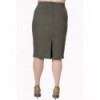 Jupe Banned Clothing Lady Luck Pencil Skirt Noir