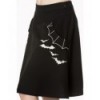 Jupe Banned Clothing Batting Eyelids Skater Skirt Noir