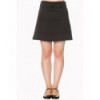 Jupe Banned Clothing Dare To Wear Buckle Detail Skirt Noir