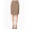 Jupe Banned Clothing Rock And Roll Skirt Light Marron
