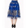 Jupe Banned Clothing Moonlight Escape Skirt Bleu