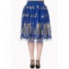 Jupe Banned Clothing Moonlight Escape Skirt Bleu