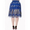 Jupe Banned Clothing Moonlight Escape Skirt Bleu