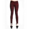 Pantalon Banned Clothing Cross Cameo Burgundy