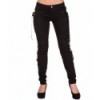 Pantalon Banned Clothing Feel Real Trousers Noir