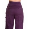 Pantalon Banned Clothing Shot In The Dark Pants Aubergine