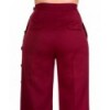 Pantalon Banned Clothing Shot In The Dark Pants Bordeaux