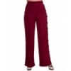 Pantalon Banned Clothing Shot In The Dark Pants Bordeaux