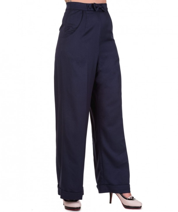 Pantalon Banned Clothing Hidden Away Navy