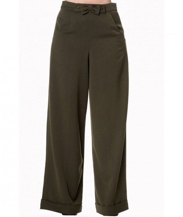 Pantalon Banned Clothing Hidden Away Olive