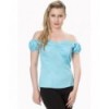 Top Banned Clothing Winnie Top Baby Bleu