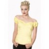 Top Banned Clothing Winnie Top Jaune