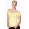 Top Banned Clothing Winnie Top Jaune