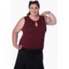 Top Banned Clothing Basic Instinct Top Bordeaux