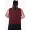 Top Banned Clothing Basic Instinct Top Bordeaux