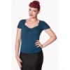 Top Banned Clothing She Who Dares Top Teal