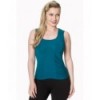 Top Banned Clothing Head Over Heels Top Teal/Vert