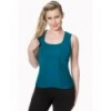 Top Banned Clothing Head Over Heels Top Teal/Vert