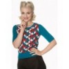 Top Banned Clothing Retro Cube Turquoise