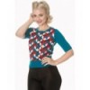 Top Banned Clothing Retro Cube Turquoise