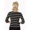 Top Banned Clothing Stripes Please! Knit Jumper Noir