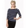 Top Banned Clothing Stripes Please! Knit Jumper Bleu