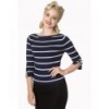 Top Banned Clothing Stripes Please! Knit Jumper Bleu