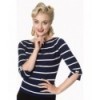 Top Banned Clothing Stripes Please! Knit Jumper Bleu