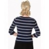 Top Banned Clothing Stripes Please! Knit Jumper Bleu