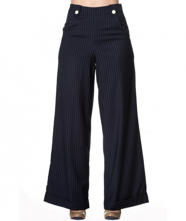 Pantalon Banned Clothing Sweet Revenge Navy