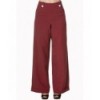 Pantalon Banned Clothing Sweet Revenge Red