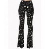 Pantalon Banned Clothing Purrrrfect Kitty Flare Trouser Noir