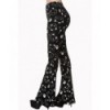 Pantalon Banned Clothing Purrrrfect Kitty Flare Trouser Noir