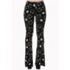 Pantalon Banned Clothing Purrrrfect Kitty Flare Trouser Noir