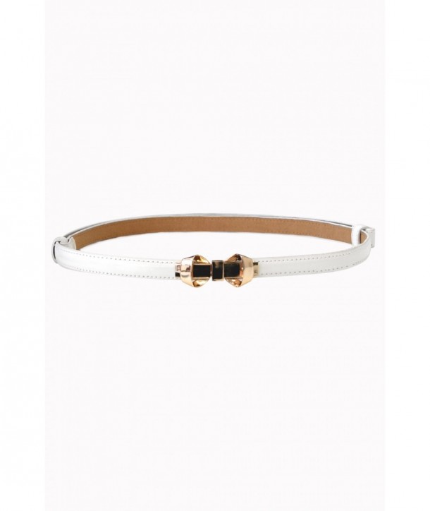 Ceinture Banned Clothing Bitter Sweet Belt Blanc