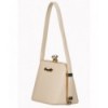 Sac Banned Clothing Dark Blooms Handbag Beige