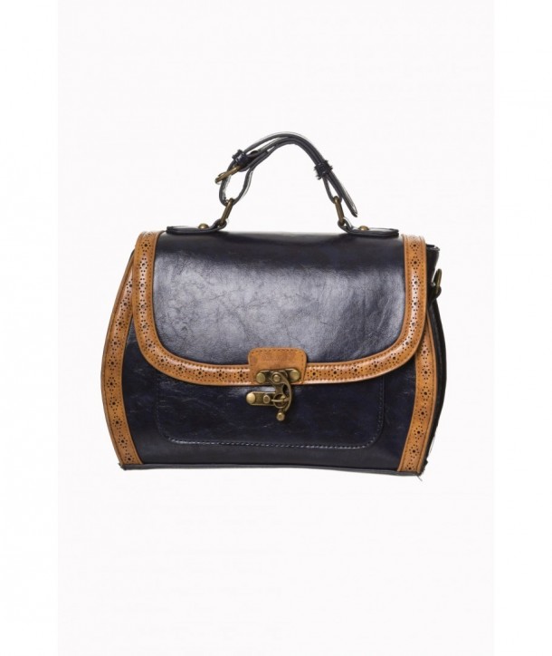 Sac Banned Clothing Stevie Dark Bleu