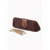 Sac Banned Clothing Lizzie Clutch Bag Marron