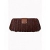 Sac Banned Clothing Lizzie Clutch Bag Marron