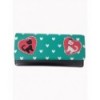 Porte Monnaie Banned Clothing Sun Dancer Clutch Purse Aqua