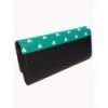 Porte Monnaie Banned Clothing Sun Dancer Clutch Purse Aqua