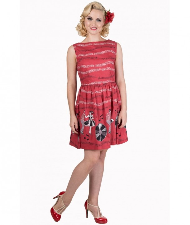 Robe Banned Clothing Empower Dress Rouge