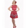 Robe Banned Clothing Empower Dress Rouge