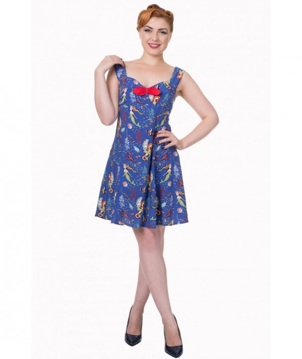 Robe Banned Clothing Made Of Wonder Mini Dress Bleu