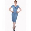 Robe Banned Clothing Sweet Talker Pencil Dress Alaska Bleu