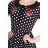 Robe Banned Clothing Reverly Collar Dress Noir