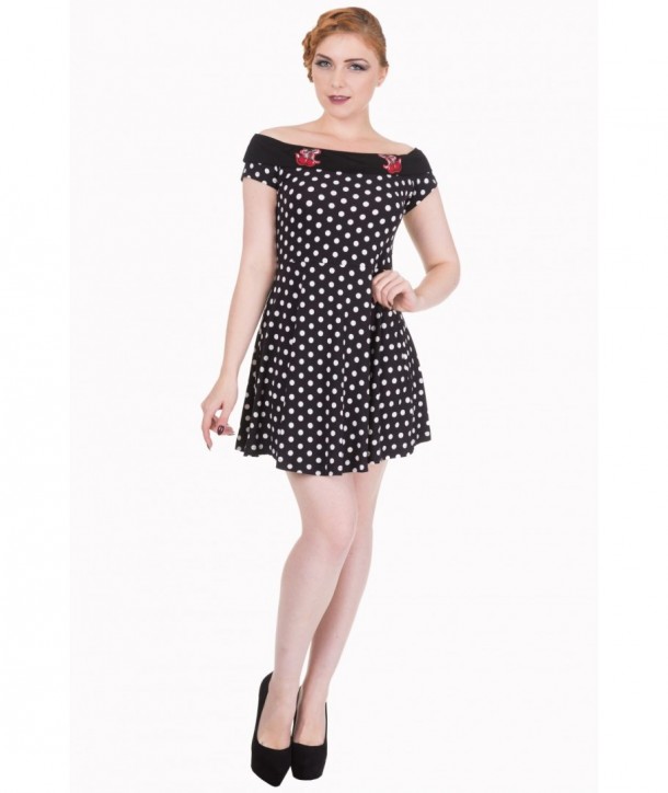 Robe Banned Clothing Reverly Mini Dress Noir