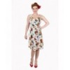 Robe Banned Clothing Dreamer Halterneck Dress Blanc
