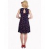 Robe Banned Clothing Summer Romance Dress Navy