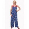 Pyjama Banned Clothing Made Of Wonder Jumpsuit Bleu